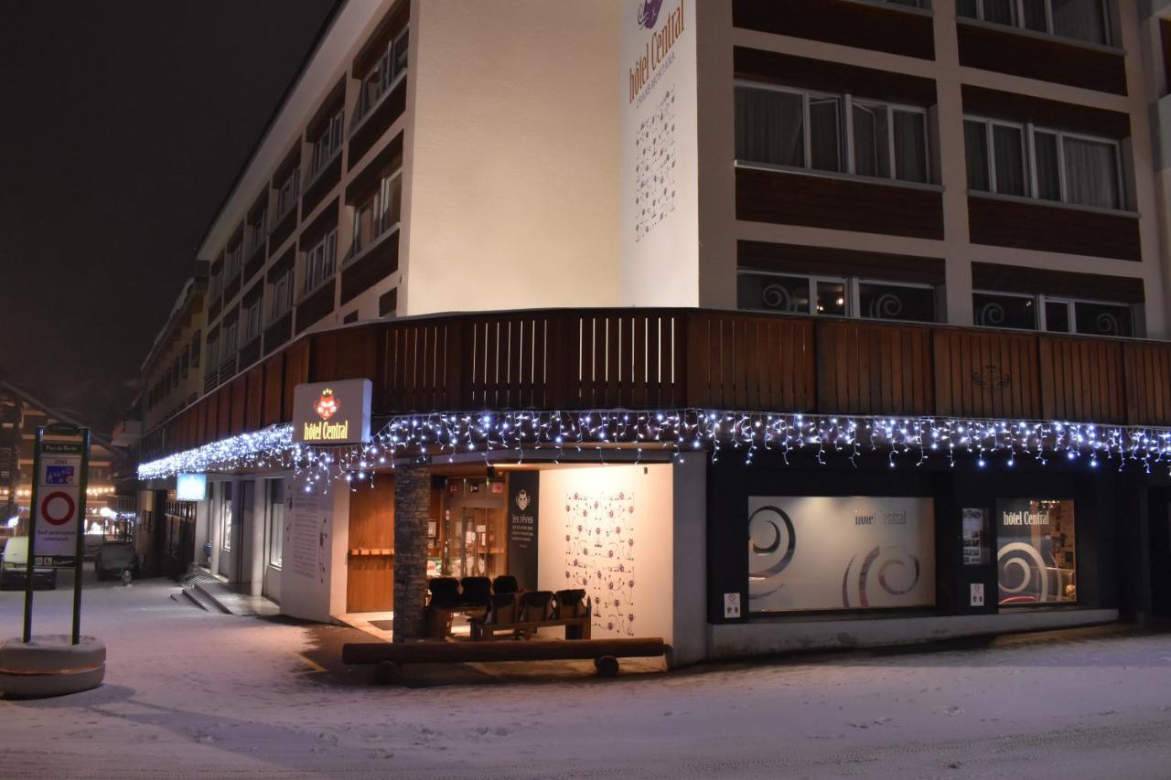 Hotel Central, Spa & Lounge Bar Crans-Montana Eksteriør bilde